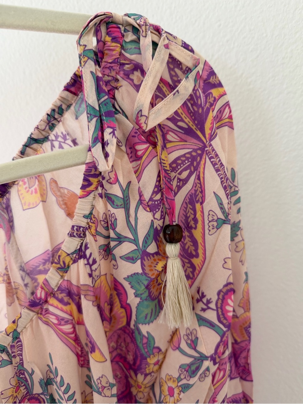 Spell Mojave Lily Gown Bohemian Floral Purple Pink Maxi Dress 3XL NWT - Picture 9 of 10